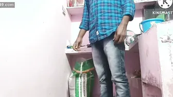 Kitchen Quickie With Neighbor Aunty When Nobody Was Home Today