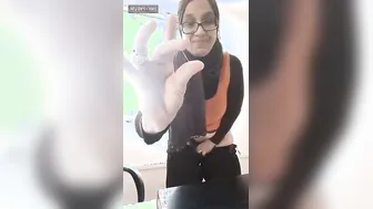 Caught My Married Aunty Getting Wet At The Office Touching Herself