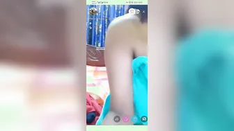 College Party Slut Getting Wild On Tango Live Showing Everything