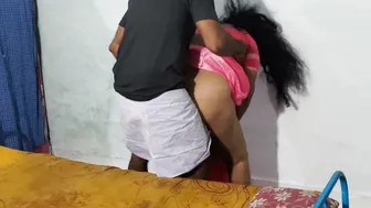 Catching Married Aunty Getting Dressed And Fucking Her Hard In Bedroom