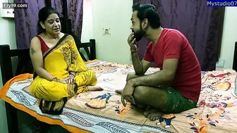 Making Out With My Hot Neighbor Milf Aunty In Her Bedroom