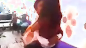 Horny Housewife Stripping Naked And Dancing For Neighborhood Boys