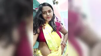 Bengali Lonely Aunty With Cute Face Enjoying Afternoon Pleasure
