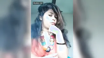 Lonely Married Aunty Riding Hard While Husband Works Late Shift