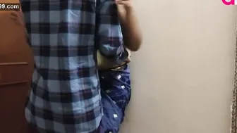 Cleaning Aunty Getting Pounded Alone At Home Early Morning Session