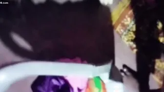 Indian Busty Aunty Stuffing Veggies In Her Pussy Moaning Loud