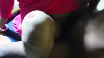 Aunty Fucking Her Younger Sister On Lap Making Her Scream Hard