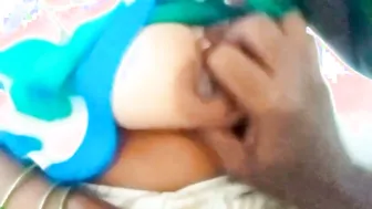 Tamil Teacher Aunty Showing Her Big Boobs And Pissing Outdoors