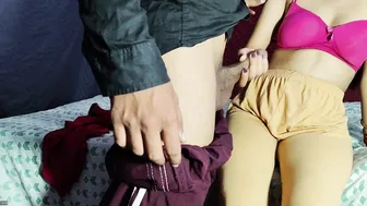 Young Aunty Getting Pounded By Her Childhood Boyfriend From Back