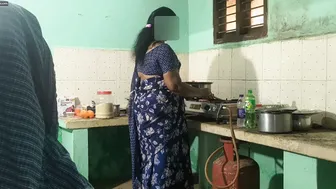 Aunty Working In The Kitchen Calling Me Over To Fuck Her Hard