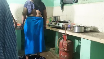 Aunty Working In The Kitchen Calling Me Over To Fuck Her Hard