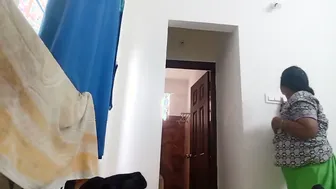 Catching Married Aunty Changing Clothes In Her Bedroom Secretly