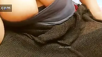 Tamil Aunty With Massive Natural Tits Bouncing While Riding Me