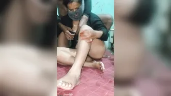 Neighbor Aunty Inviting Me Over Draining My Cock In Her Bedroom