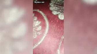 Village Aunty Spreading Her Legs Showing Off Her Wet Pussy