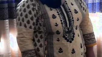 Naughty Stepson Fucking Aunty While She Cleans His Messy Room
