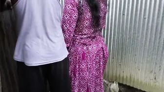 Catching My Aunty Peeing Then Bending Her Over Fucking Her Ass