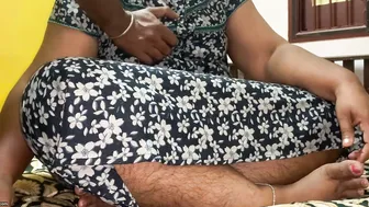 Young Guy Licking Tamil Auntys Pussy Making Her Cum On His Face