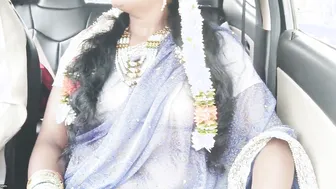 Aunty Getting Naughty In Backseat While Talking Dirty Nonstop