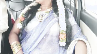 Aunty Getting Naughty In Backseat While Talking Dirty Nonstop