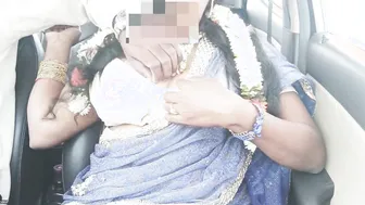 Aunty Getting Naughty In Backseat While Talking Dirty Nonstop