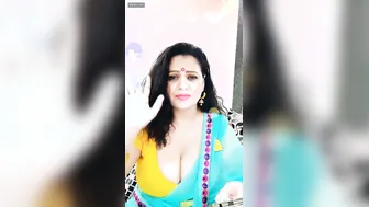 Busty Indian Aunty Getting Her Huge Boobs Squeezed And Sucked Hard