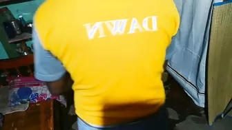 Lover Teasing And Pleasing Aunty's Body At Midnight Before Sex