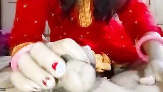 Nephew Making His Stepaunt Squirt While Fucking Her Senseless