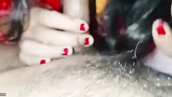 Nephew Making His Stepaunt Squirt While Fucking Her Senseless