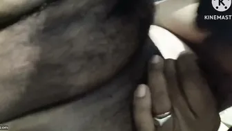 Telugu Aunty Gagging On Dick Giving Sloppy Blowjob On Her Knees