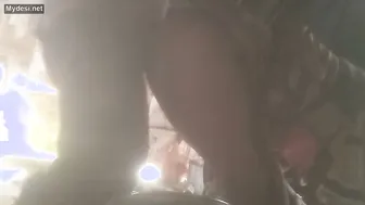 Village Aunty Getting Quickie Fuck Behind Her House In Daylight