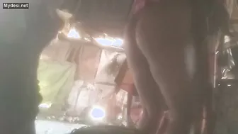 Village Aunty Getting Quickie Fuck Behind Her House In Daylight