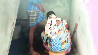 Married Aunty On Knees Sucking Husband Before Getting Bent Over