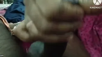 Desi Aunty Getting Oiled Up By Boyfriend Before Riding Him Hard