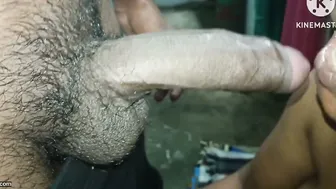 Telugu Wife Giving Husband Messy Blowjob Drinking His Load