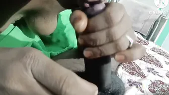 Telugu Aunty Giving Her Sister's Husband A Sloppy Wet Blowjob