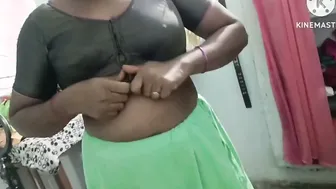Telugu Aunty Giving Her Sister's Husband A Sloppy Wet Blowjob