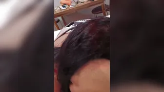Indian Aunty Giving Me Handjob Blowjob And Footjob All At Once