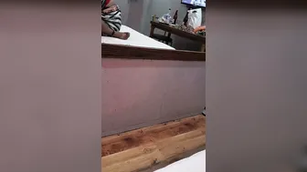 Indian Aunty Giving Me Handjob Blowjob And Footjob All At Once