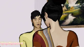 Watching My Slutty Neighbor Aunty Getting Destroyed Makes Me Cum