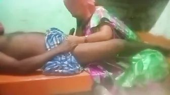Tamil Milf Giving Sloppy Blowjob To Her Young Lover At Home