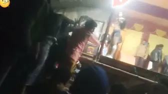 Married Village Woman Dancing Naked Showing Off Her Curves Solo