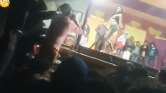 Married Village Woman Dancing Naked Showing Off Her Curves Solo