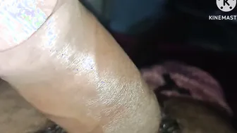Aunty Bouncing Her Huge Tits While Riding Him Hard At His Place