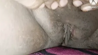 Aunty Bouncing Her Huge Tits While Riding Him Hard At His Place