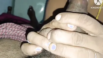 Aunty Bouncing Her Huge Tits While Riding Him Hard At His Place
