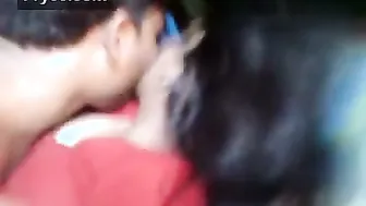 Married Aunty In Red Sari Getting Her Tits Grabbed And Fucked