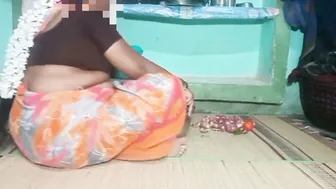 Village Aunty With Big Ass Riding Cock Hard In Her Home