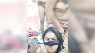 Desi Aunties Getting Naughty Together On Webcam For Viewers