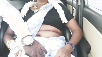 Telugu Wife In Saree Getting Rough And Talking Dirty Nonstop
